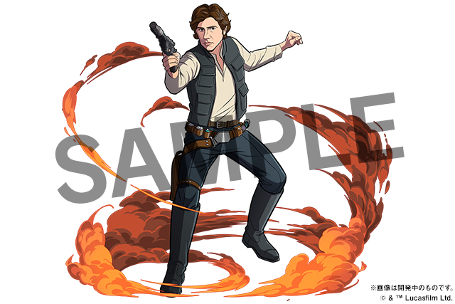【パズル＆ドラゴンズ】世界中で愛されている超大作「STAR WARS」シリーズとの初コラボ開催決定！のサブ画像4_　「ハン・ソロ」