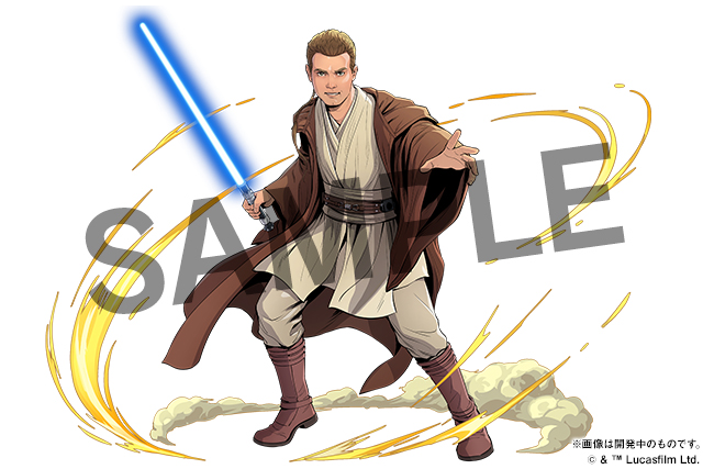 【パズル＆ドラゴンズ】世界中で愛されている超大作「STAR WARS」シリーズとの初コラボ開催決定！のサブ画像5_　「オビ＝ワン・ケノービ」