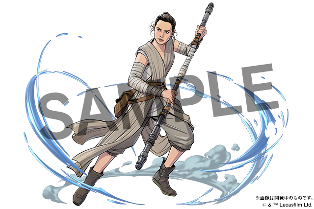 【パズル＆ドラゴンズ】世界中で愛されている超大作「STAR WARS」シリーズとの初コラボ開催決定！のサブ画像8_「レイ」