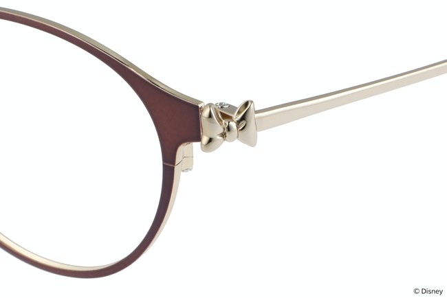 ディズニーコレクションからスペシャルなZoff20周年記念モデルが登場！のサブ画像10_フロントとテンプル（つる）をつなぐ リボンのモチーフ。
