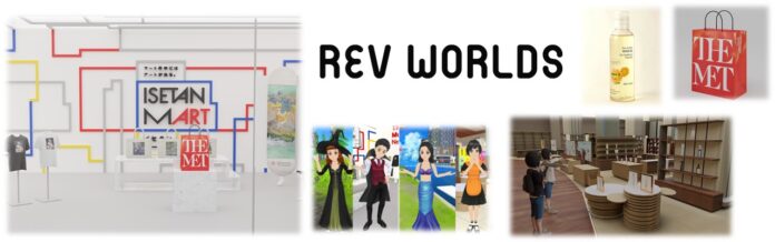 三越伊勢丹が提供するVRアプリ「REV WORLDS （レヴ ワールズ）」9月29日（水）より仮想伊勢丹新宿店にアートとナチュラルアイテムを切り口とした２つのセレクトショップなどが登場のメイン画像
