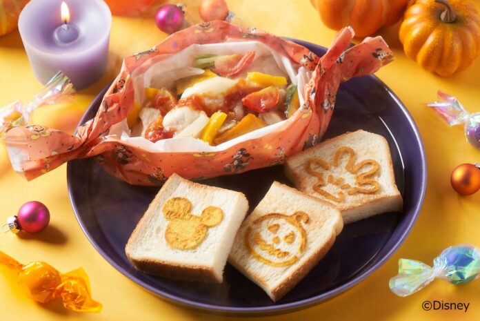 Kit Oisix＜ミッキー＆フレンズ＞トマトBBQチキン／ハロウィントースト　10月14日（木）発売のメイン画像