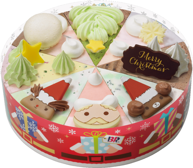 ネット予約でラクラク予約♪　美味しさキラめく、特別なクリスマスを　「HAPPY ICE CREAM CHRISTMAS （ハッピー アイスクリーム クリスマス）」のサブ画像1_クリスマス パレット８