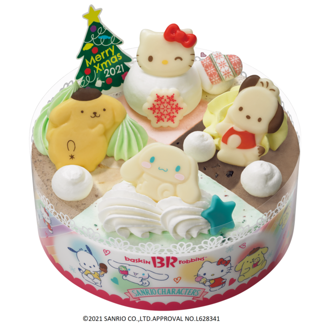 ネット予約でラクラク予約♪　美味しさキラめく、特別なクリスマスを　「HAPPY ICE CREAM CHRISTMAS （ハッピー アイスクリーム クリスマス）」のサブ画像3_サンリオキャラクターズ スノーパレット
