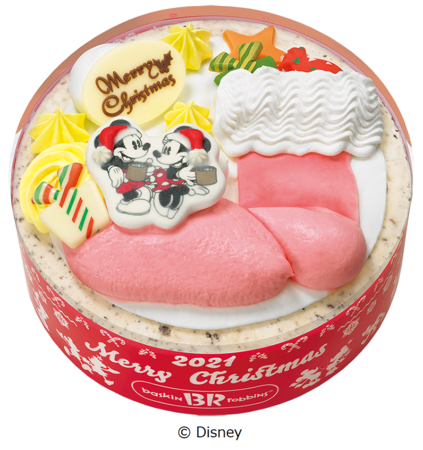 ネット予約でラクラク予約♪　美味しさキラめく、特別なクリスマスを　「HAPPY ICE CREAM CHRISTMAS （ハッピー アイスクリーム クリスマス）」のサブ画像9_ミッキー＆ミニー ／ クリスマスブーツ