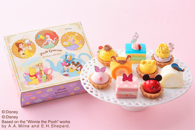 【銀座コージーコーナー】初登場！ディズニーの人気キャラクターを9種のプチケーキにデザイン♪ 　10月22日よりオンラインショップ限定で登場！のサブ画像2