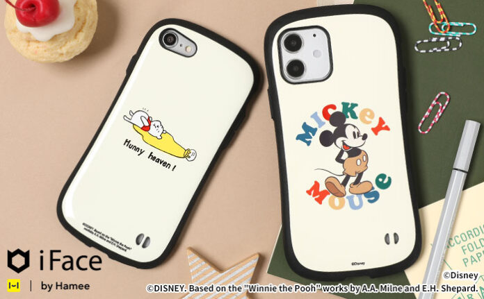 「ミッキーマウス」や「くまのプーさん」の可愛いデザインで、HAPPYな毎日を過ごそう！iPhone 12/12 Pro/SE(第2世代)/8/7対応iFaceに新たなディズニー柄が仲間入りのメイン画像