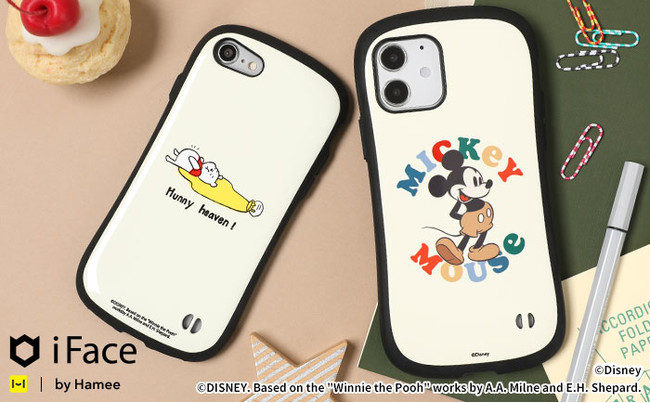 「ミッキーマウス」や「くまのプーさん」の可愛いデザインで、HAPPYな毎日を過ごそう！iPhone 12/12 Pro/SE(第2世代)/8/7対応iFaceに新たなディズニー柄が仲間入りのサブ画像1