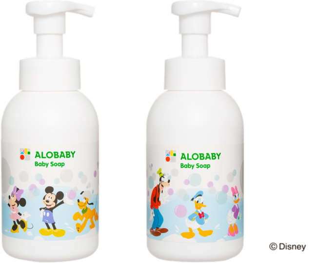 アロベビー ベビーソープ ディズニーデザイン 11月10日（水）より数量限定発売のサブ画像1