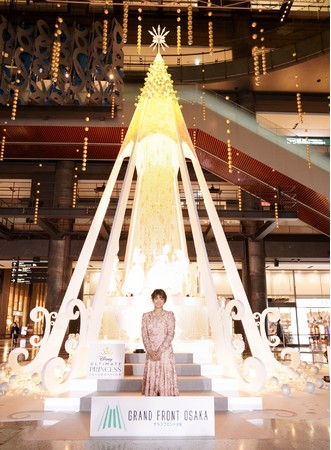 ディズニープリンセスとタイアップしたグランフロント大阪のクリスマスのサブ画像4