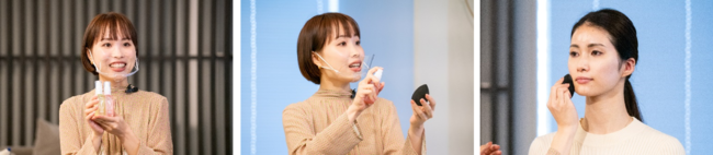 メイクアップアーティスト兵藤小百合さんが登壇！ディズニーコラボの新商品「アヴァンセ シェイクミスト ミニ ティンカー・ベル」を使ったマスク生活でも崩れにくい“無敵うるツヤ肌”の作り方のサブ画像3