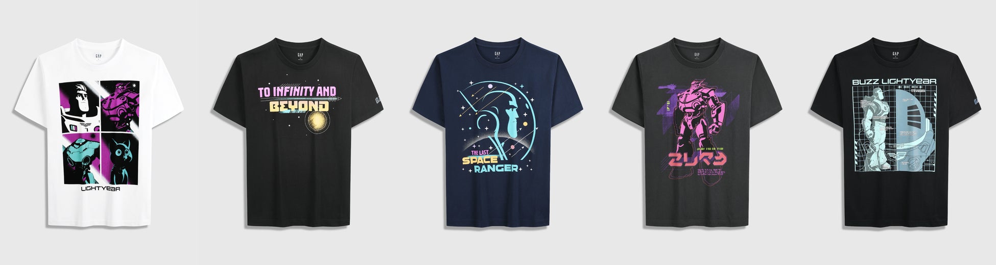 ​Gapから映画トイ・ストーリーの人気キャラクター「バズ・ライトイヤー」とのコラボレーションTシャツを発売のサブ画像2