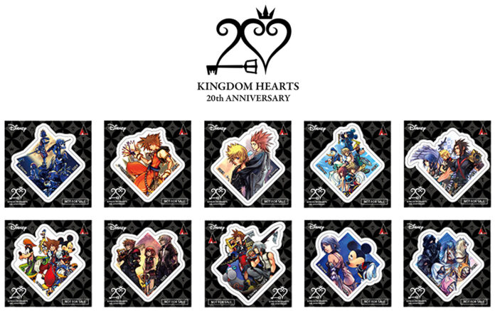 「キングダム ハーツ」20周年をお祝いするフェアが6月24日から開催！　特典「ステッカー（全10種）」が配布されるほか、20周年記念商品の発売も!!のメイン画像