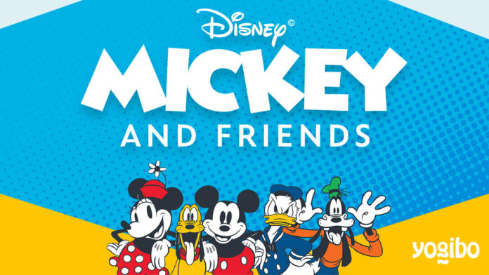Yogibo × Disneyのコラボ商品【Disney Collection】のメイン画像