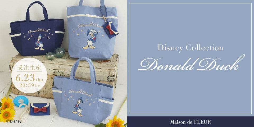 【Maison de FLEUR】人気ディズニーキャラクターの単独コレクションが初登場！セーラー服をイメージした「ドナルドダック」コレクション発売のサブ画像1