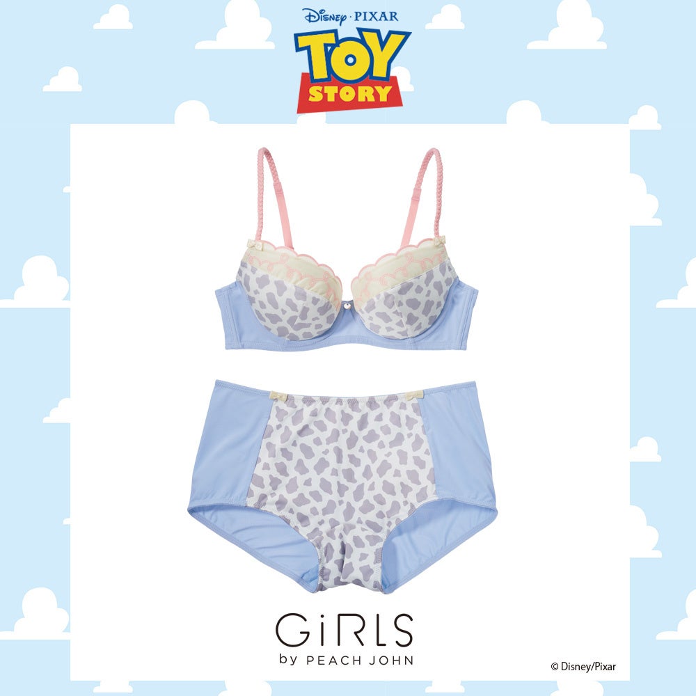 GiRLS by PEACH JOHNがディズニー&ピクサーの人気映画「トイ・ストーリー」シリーズからインスパイアされた限定コレクションを5月25日(水)発売決定！ランジェリーなど多数ラインナップ！のサブ画像3