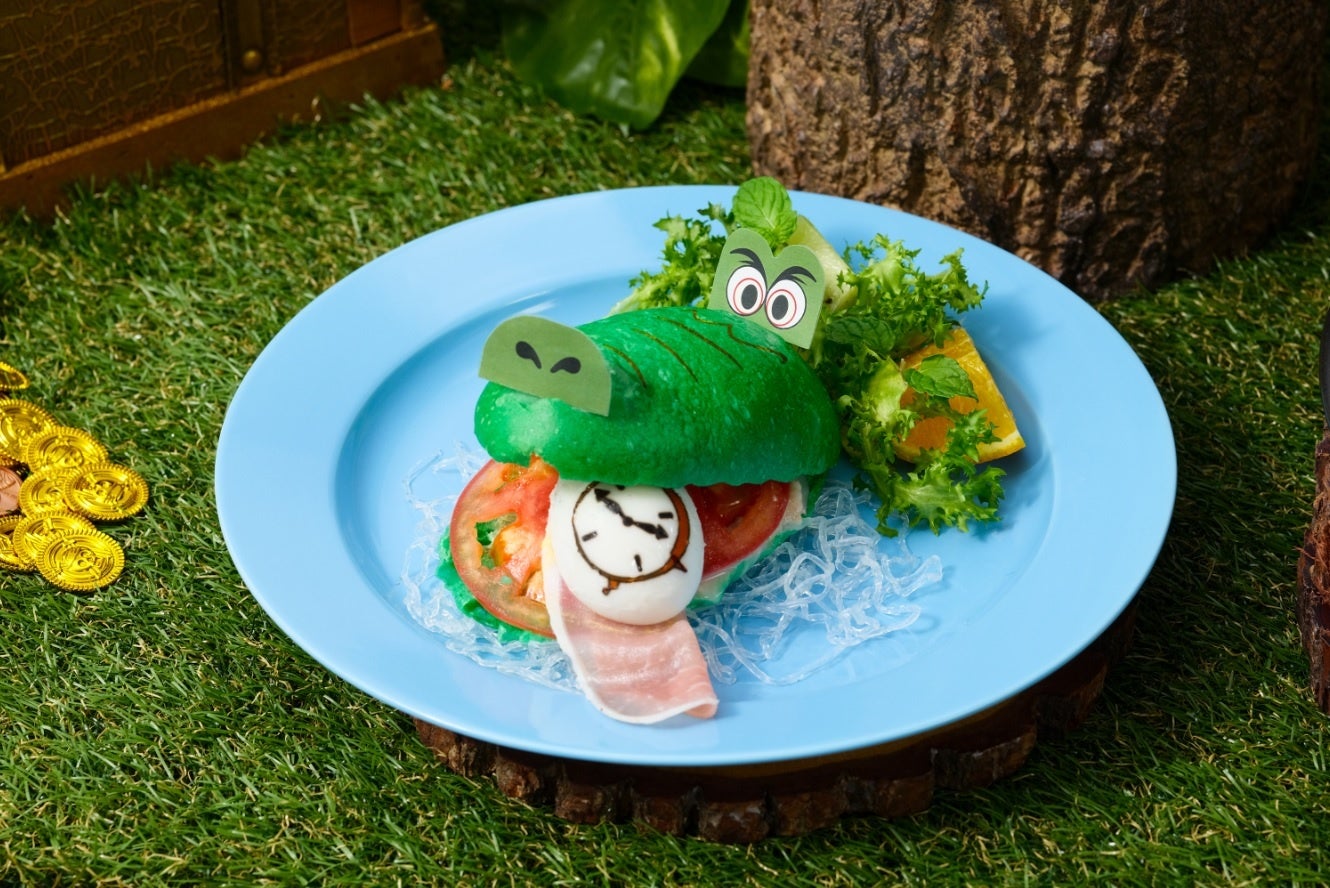 ディズニーの名作アニメーション『ピーター・パン』のスペシャルカフェが東京・大阪・名古屋の三大都市に登場！「ディズニー ピーター・パン」OH MY CAFE期間限定オープン！！のサブ画像6_チクタク！？ ハム&エッグサンド