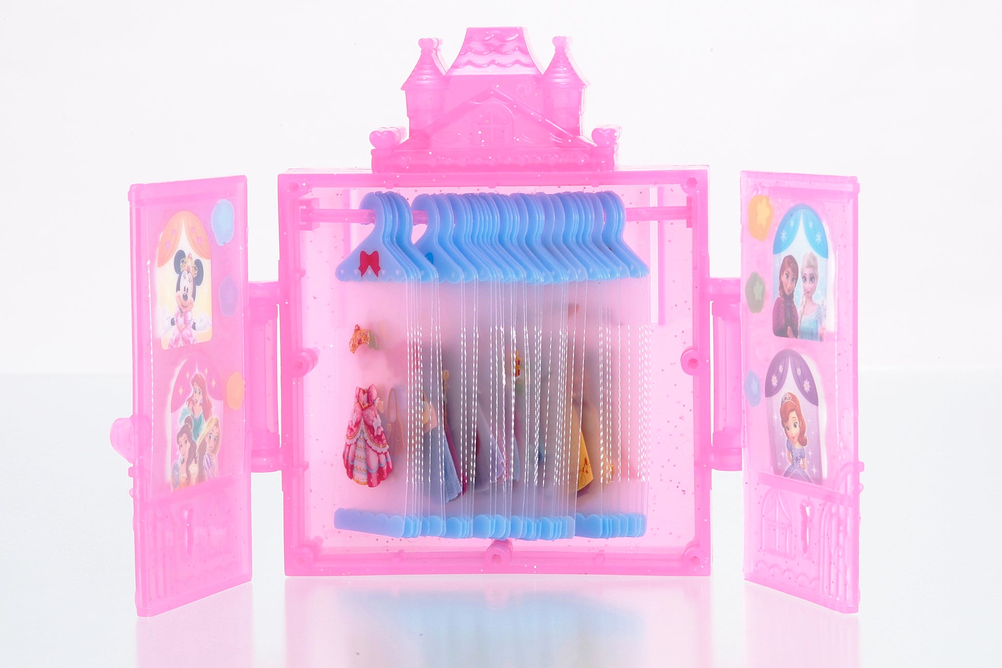きせかえ遊びでミニーやエルサ、ディズニープリンセスをドレスアップ♪「おしろがたクローゼット&きせかえセット」他、かわいい付録が盛りだくさんの『ディズニーといっしょブック1月号』発売！！のサブ画像3_©Disney