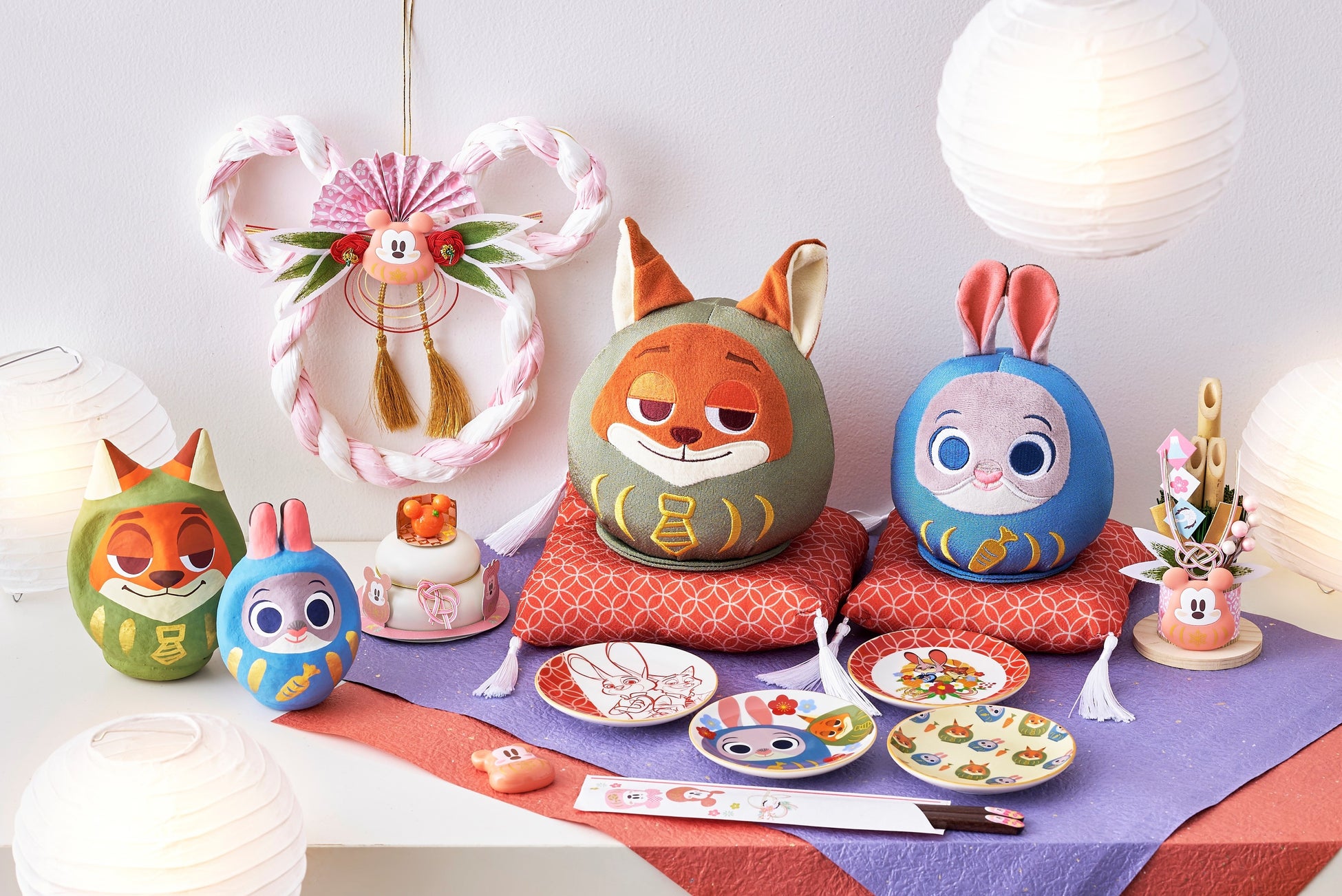 うさぎ年にちなんで『ズートピア』のジュディをモチーフにしただるまなどがディズニーストアに新登場！ ディズニーキャラクターのお正月アイテムを12月9日（金）より順次発売のサブ画像1_© Disney