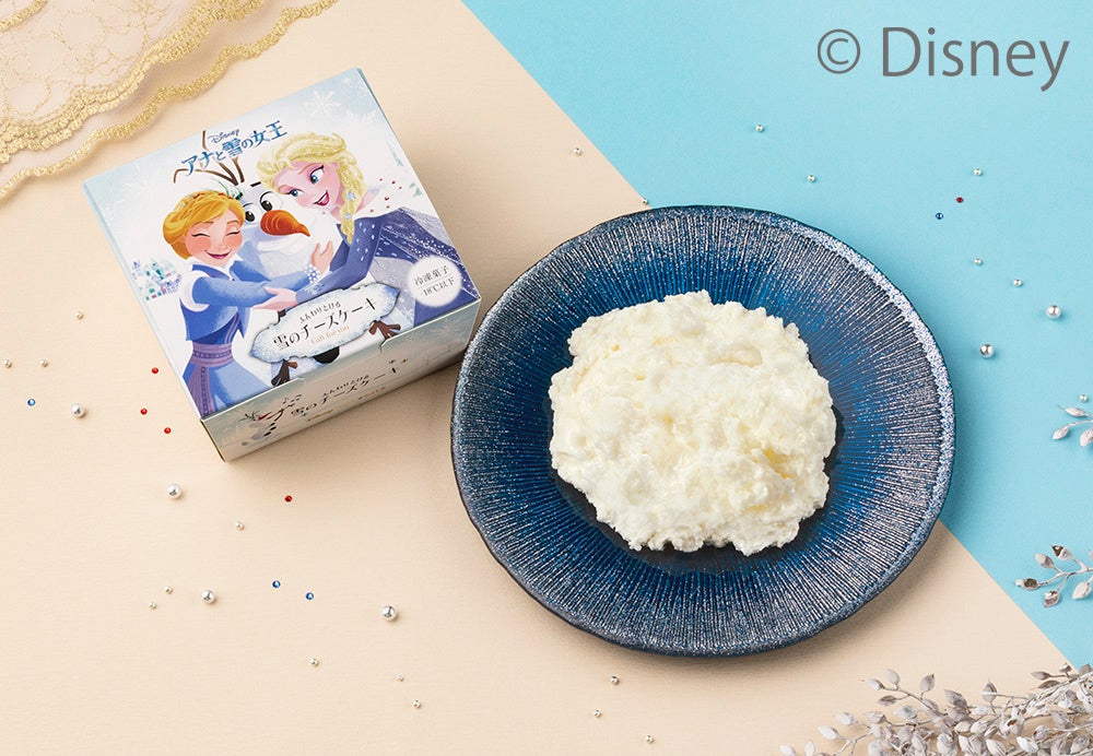 最新作は『アナと雪の女王』がテーマ！ひとめで笑顔のふわふわ「雪のチーズケーキ」誕生【東京ばな奈】のサブ画像1