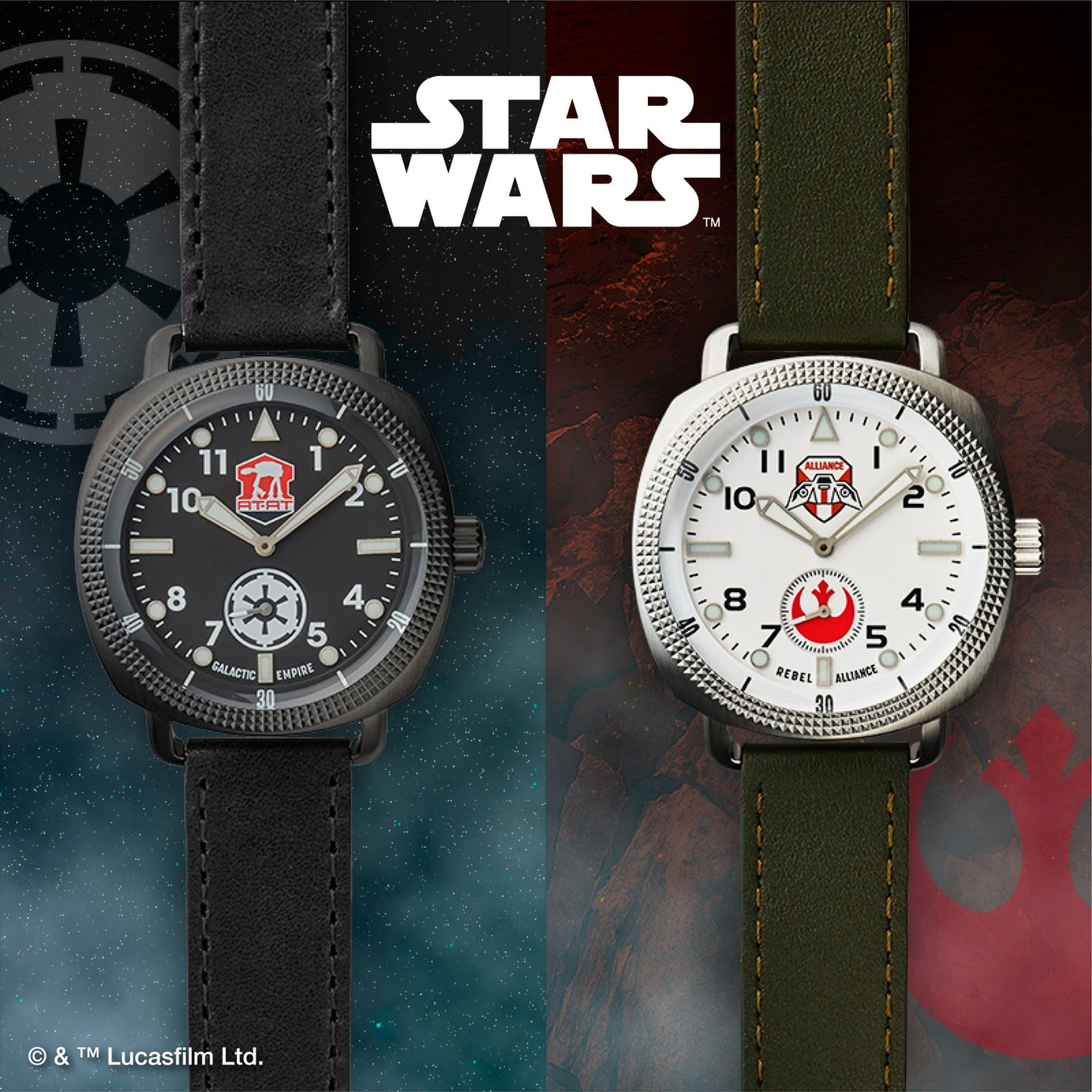戦う理由がここにある…。STAR WARS/ウォッチ（帝国軍・反乱軍）のサブ画像1