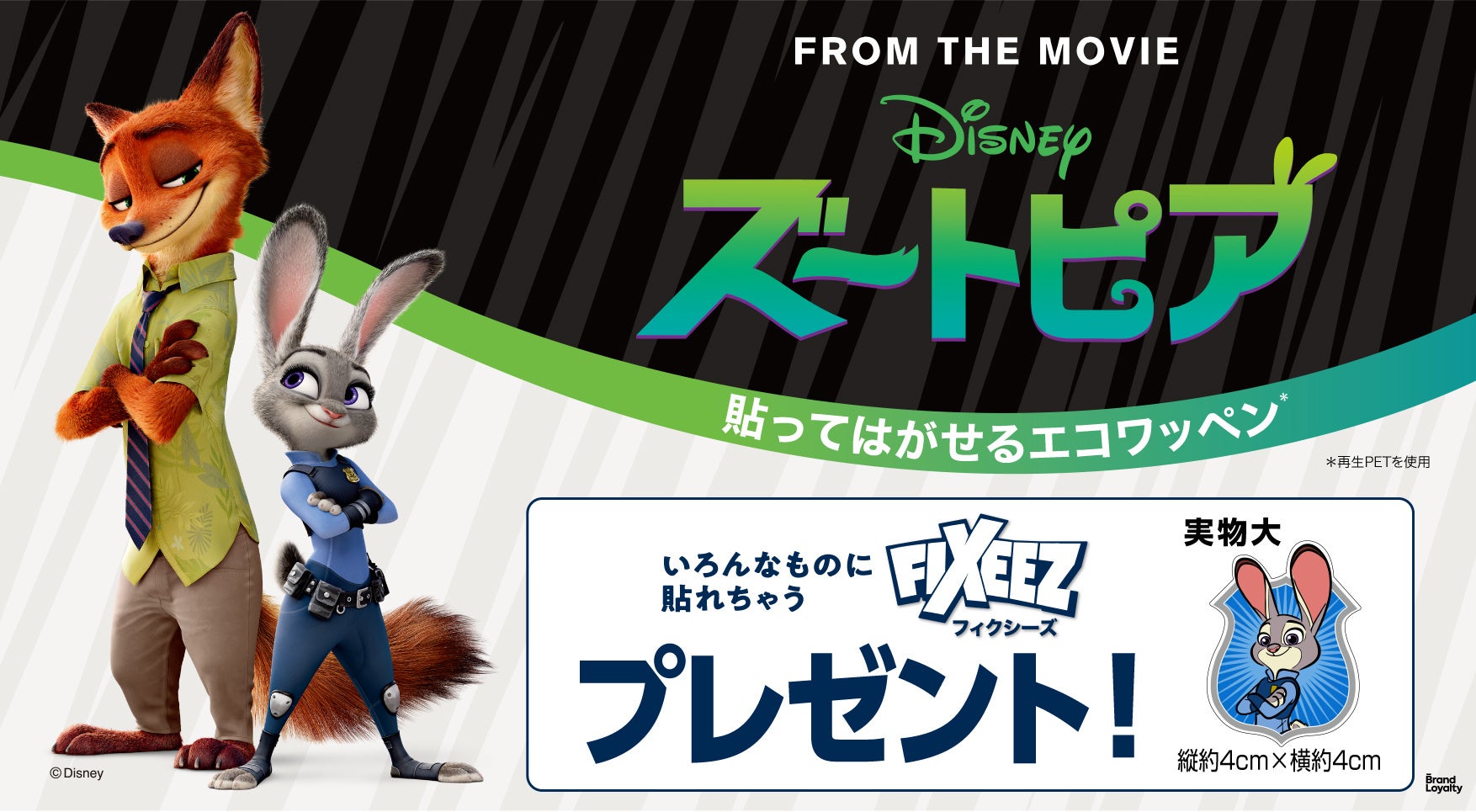 大創産業50周年企画、初の『ズートピア』とのコラボがやって来る！ 　「Disneyズートピア フィクシーズキャンペーン」を1月23日から開始のサブ画像1_© Disney