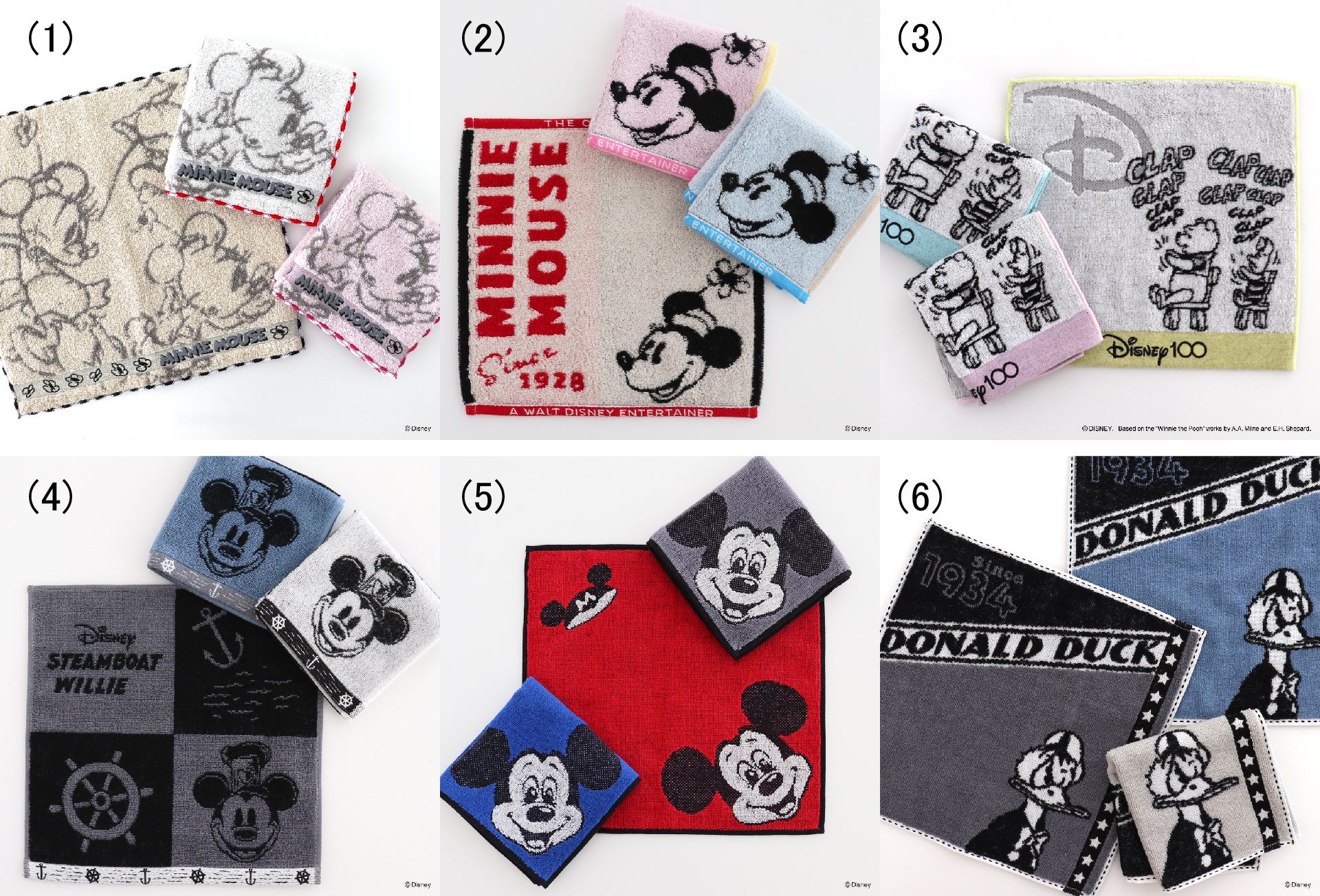 “Disney100”アイテム新発売！ハンカチ、ポーチ、エコバッグなどのサブ画像2