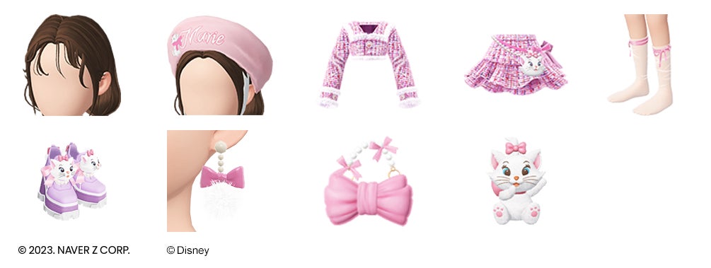 【ZEPETO】バレンタインは『おしゃれキャット』のマリーのファッションアイテムで着飾ろう！のサブ画像2