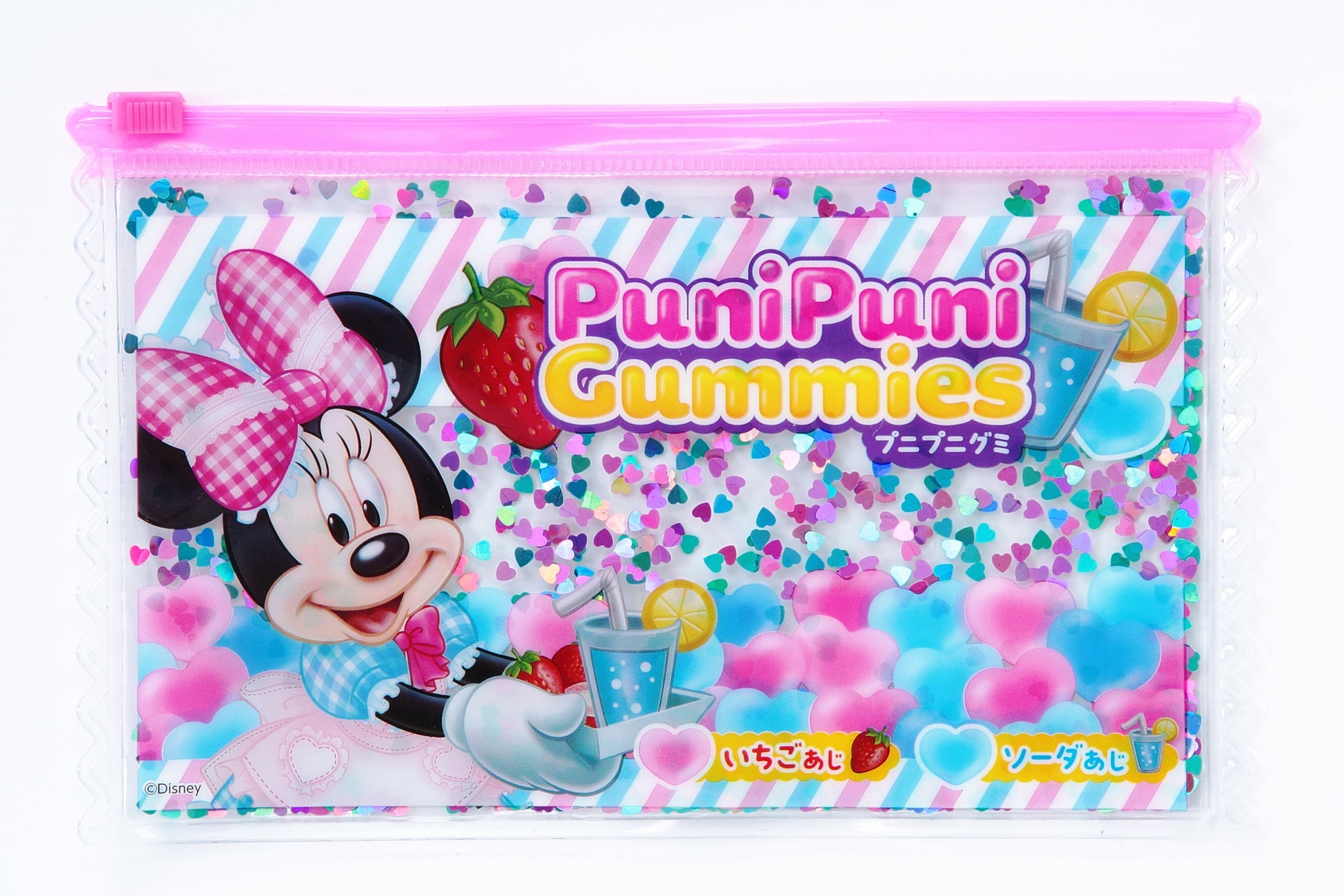 お菓子みたいなステショの豪華５点セット！！　かわいいポーチ、マステ、メモ、ペン、キラキラシールがついた『ディズニーといっしょブック４月号』発売！！のサブ画像2_© Disney