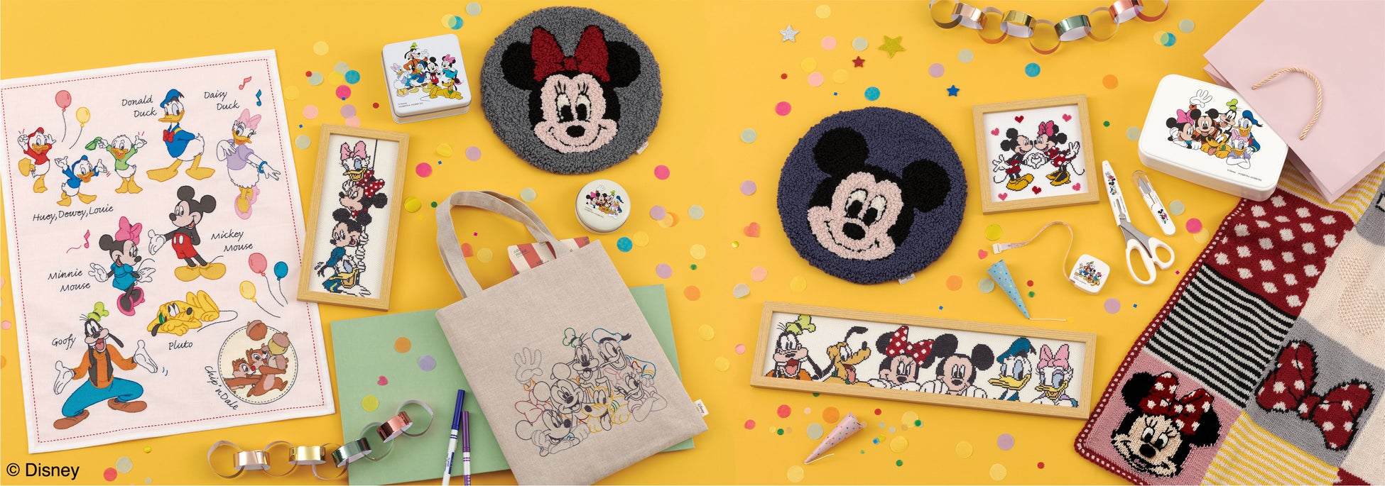 ミッキー＆フレンズの手芸キットがホビーラホビーレに初登場！のサブ画像1