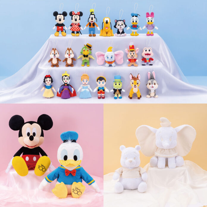 「ディズニーキャラクター」のアイテムがフリューのプライズから初登場！ディズニー100周年をお祝いする特別なシリーズに大注目！のメイン画像