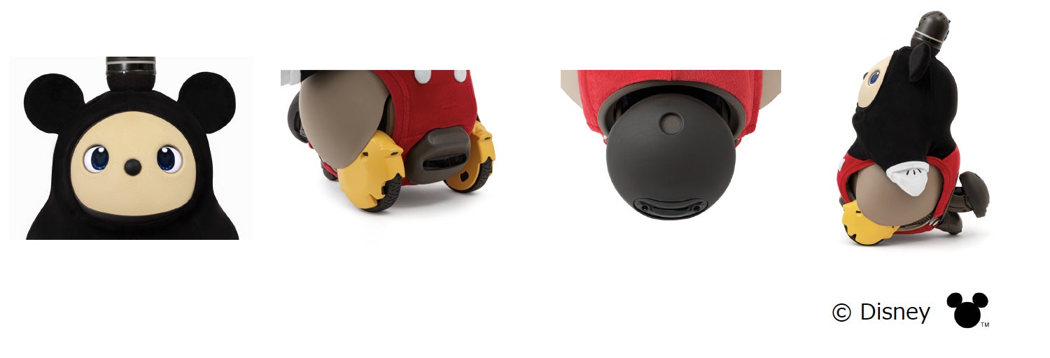 ミッキーマウス仕様の『LOVOT』が初登場！『Mickey Mouse / edition of LOVOT』オリジナルの専用服やアプリデザイン付で3月15日(水)より販売開始のサブ画像2