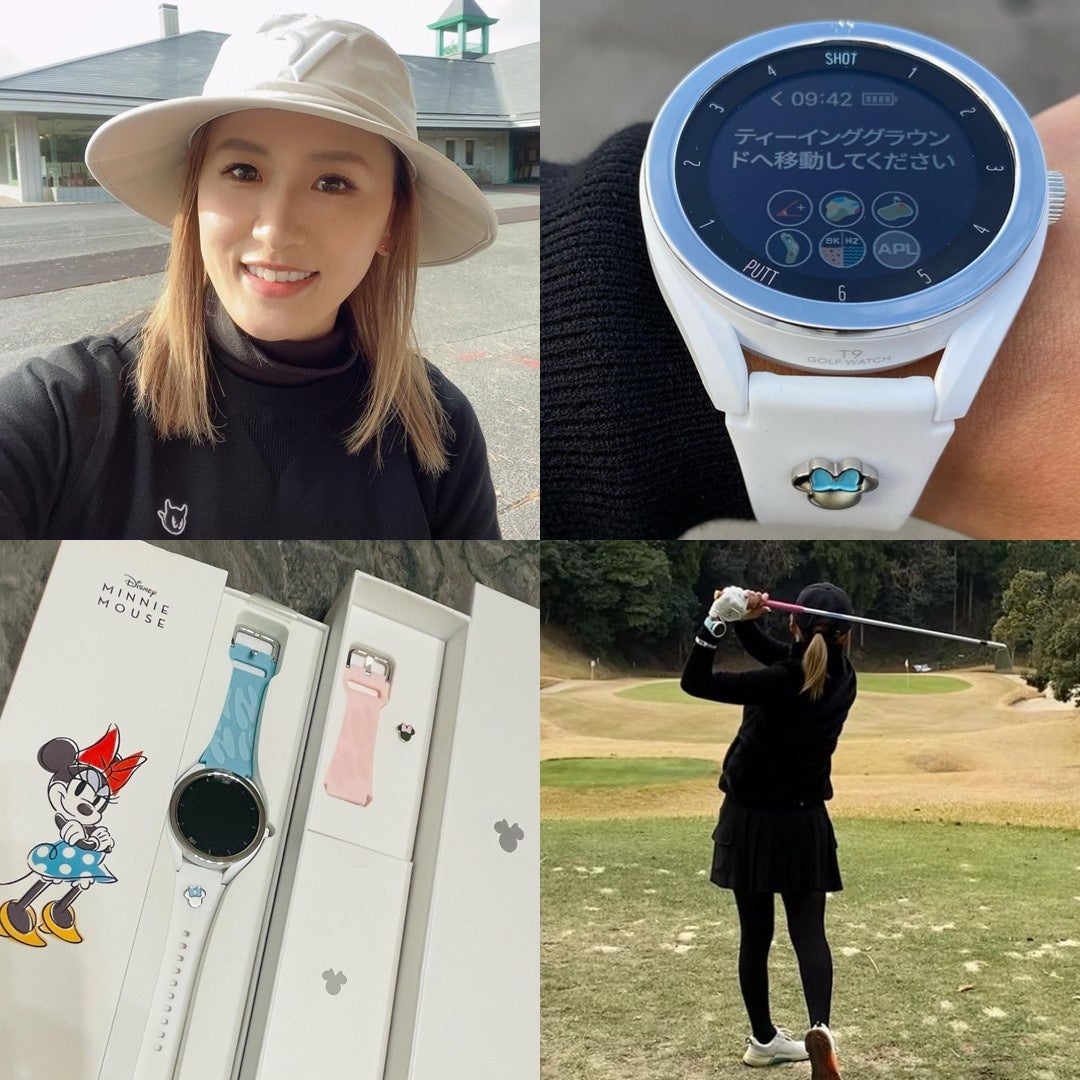 【ディズニー40周年記念イベント】ゴルフウォッチ Voice Caddie T9 ミニーマウスエディションを1つ買うとディズニーチケット1枚プレゼント！のサブ画像4