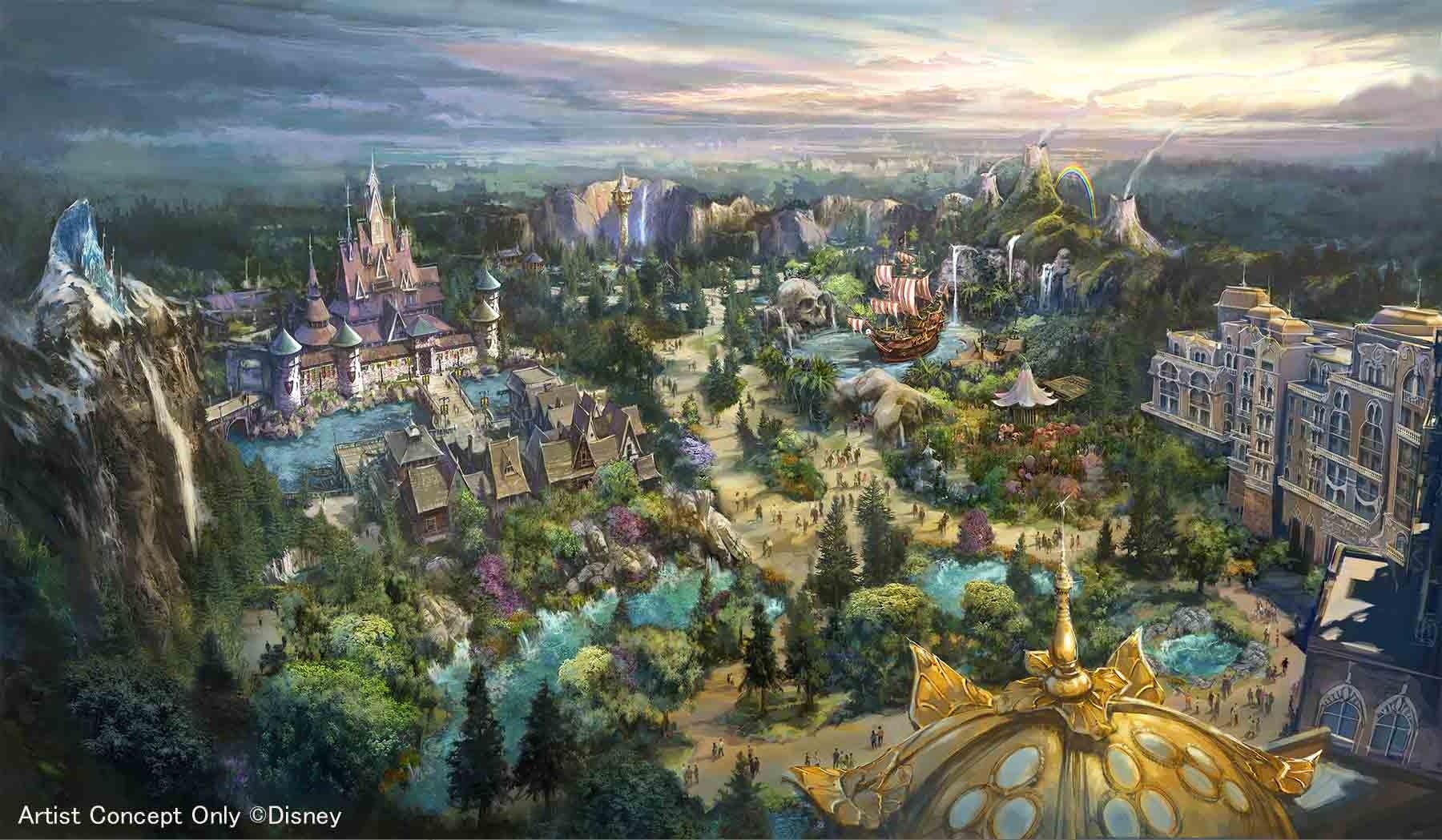 東京ディズニーリゾート®40周年が今日からスタート！のサブ画像9_「ファンタジースプリングス」完成イメージ