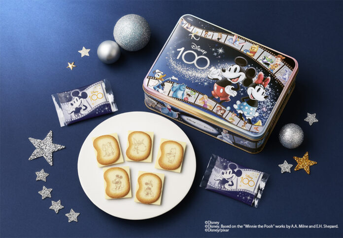 ディズニー創立100周年を祝う新作スイーツと人気の「ミッキーマウス」たちが描かれた数量限定の豆皿セットが登場【東京ばな奈】のメイン画像