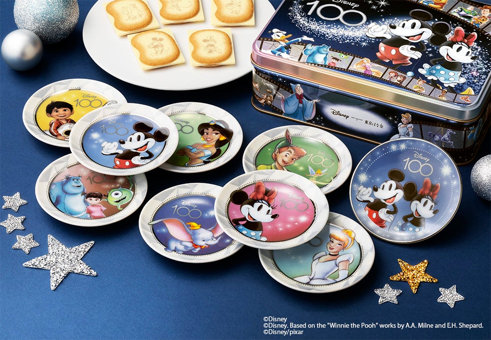 ディズニー創立100周年を祝う新作スイーツと人気の「ミッキーマウス」たちが描かれた数量限定の豆皿セットが登場【東京ばな奈】のサブ画像5
