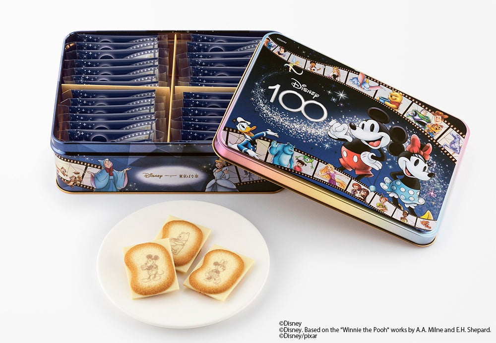 ディズニー創立100周年を祝う新作スイーツと人気の「ミッキーマウス」たちが描かれた数量限定の豆皿セットが登場【東京ばな奈】のサブ画像6