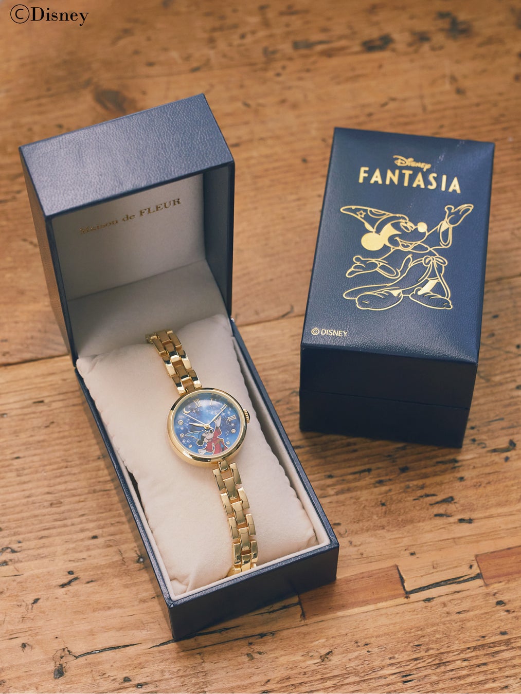 【Maison de FLEUR】大人気Disney Collectionより初のブレスウォッチが登場・キラキラ輝く『ファンタジア』の世界を表現したオリジナルデザインのサブ画像2