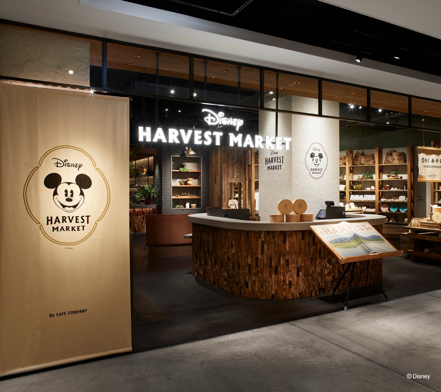 好評につきミッキーマウス仕様の『LOVOT』の販売を延長！のサブ画像2_『Disney HARVEST MARKET By CAFE COMPANY 渋谷ヒカリエ店』