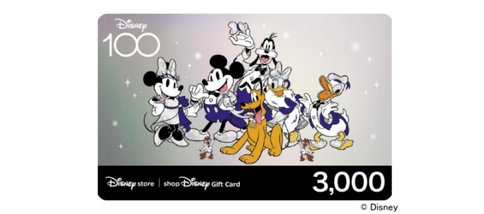 JCB、ディズニー100テーマの限定デザインDisney store / shopDisney Gift Cardを発行のメイン画像