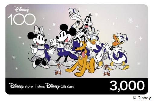 JCB、ディズニー100テーマの限定デザインDisney store / shopDisney Gift Cardを発行のサブ画像1