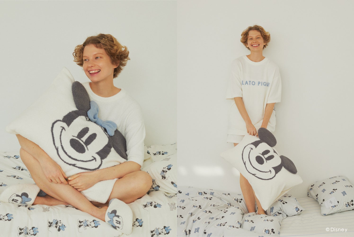 【gelato pique (ジェラート ピケ)】寝具ラインからディズニーキャラクター 「ミッキー&ミニー」コレクションを発売のサブ画像4