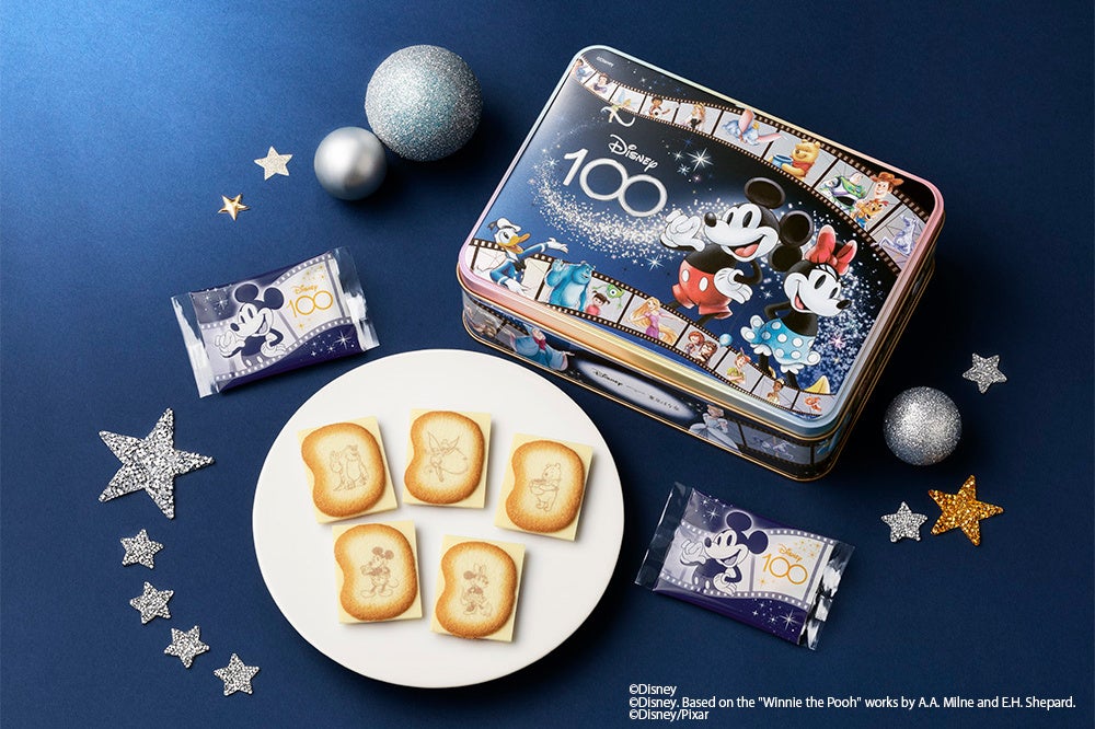 全館がディズニーでいっぱいに！ 「Disney100 THE MARKET in ジェイアール京都伊勢丹」のサブ画像8_〈Disney SWEETS COLLECTION by 東京ばな奈〉ディズニー100 ショコラサンド「見ぃつけたっ」 スペシャル缶