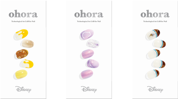 大好評！韓国No.1のセルフジェルネイルブランド『ohora』とディズニーストアの共同企画 第5弾が7月4日(火)発売！のメイン画像