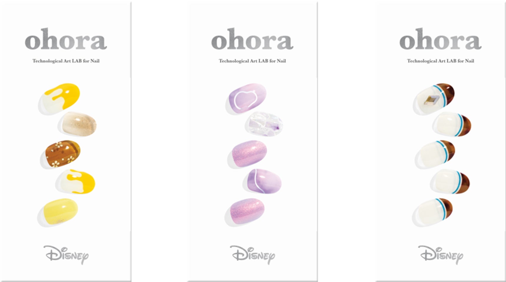 大好評！韓国No.1のセルフジェルネイルブランド『ohora』とディズニーストアの共同企画 第5弾が7月4日(火)発売！のサブ画像1
