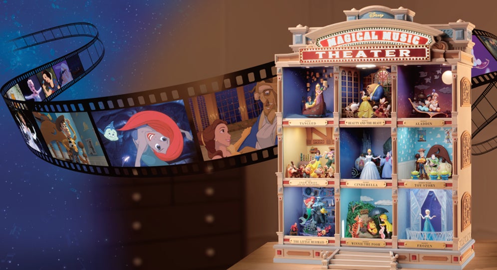 【音と光と動きで楽しむ！】厳選されたディズニー映画の名シーンが、豪華ミニチュアであなたの部屋に大集合！のサブ画像2