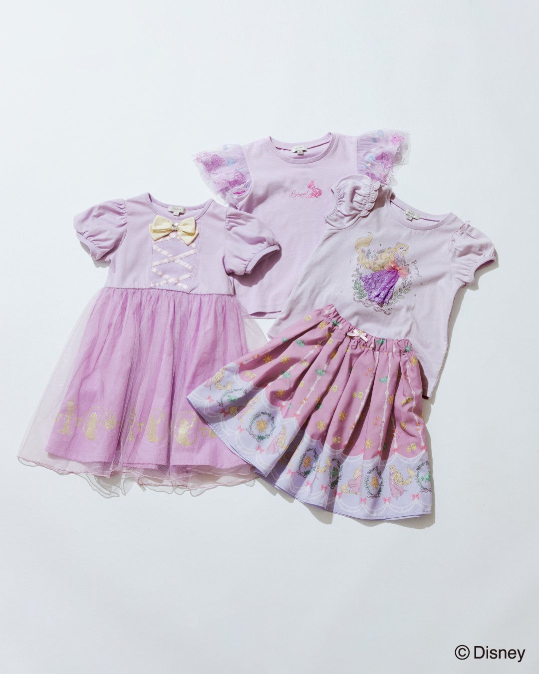 『any FAM』がディズニープリンセスデザインの子供服を販売開始のサブ画像2