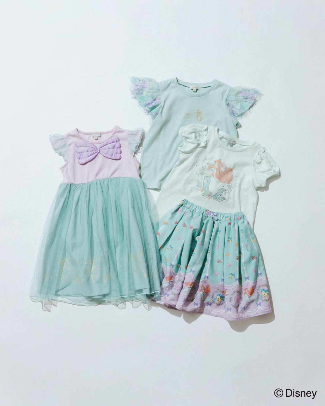 『any FAM』がディズニープリンセスデザインの子供服を販売開始のサブ画像3