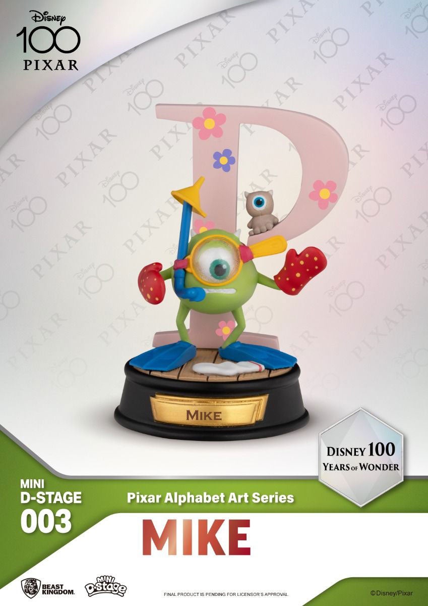 並べて飾ると「DISNEY」「PIXAR」の文字が完成！ディズニー100周年記念の可愛いミニスタチューが登場！のサブ画像11