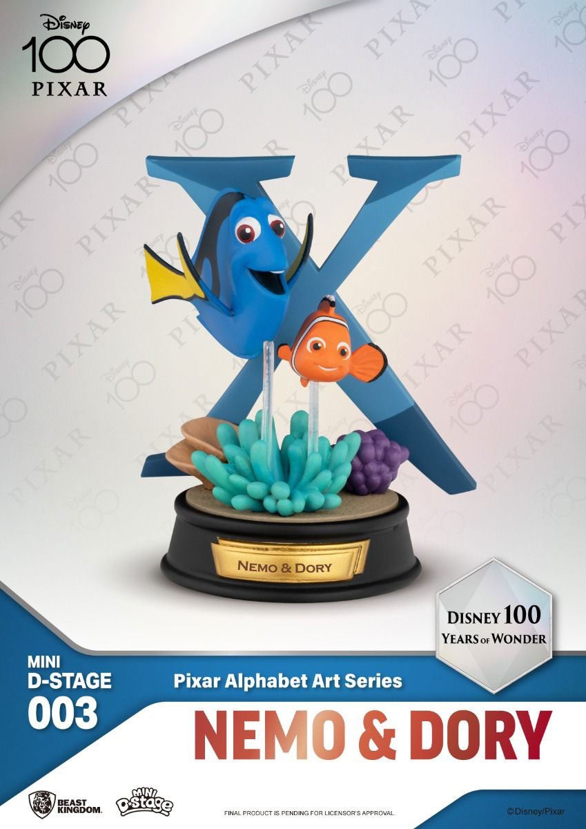 並べて飾ると「DISNEY」「PIXAR」の文字が完成！ディズニー100周年記念の可愛いミニスタチューが登場！のサブ画像13